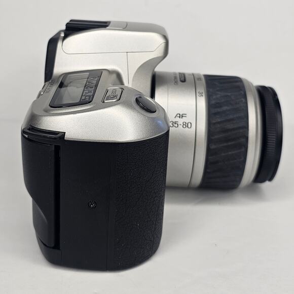 MINOLTA QTsi AF 35-80 Zoom 35mm Film CAMERA AA Battery AS IS Not Working Project - Picture 4 of 8